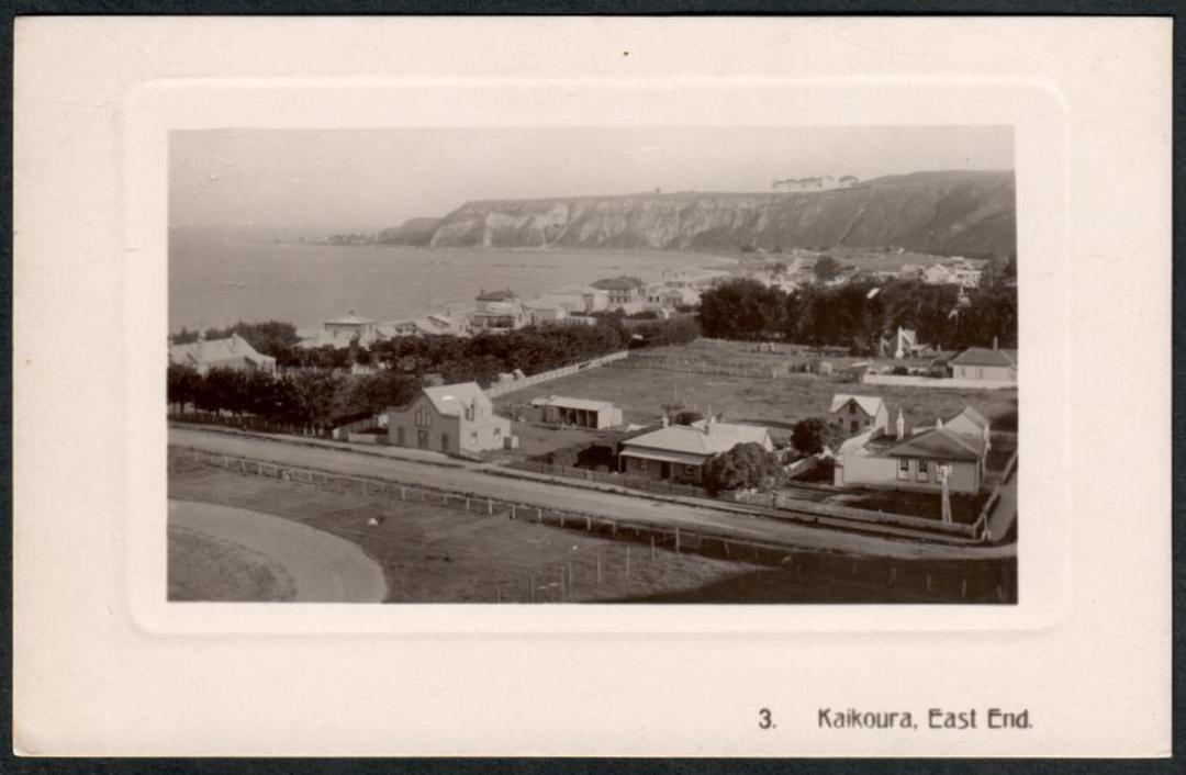 KAIKOURAEast End Real Photograph  by G & G. - 48736 - Postcard image 0