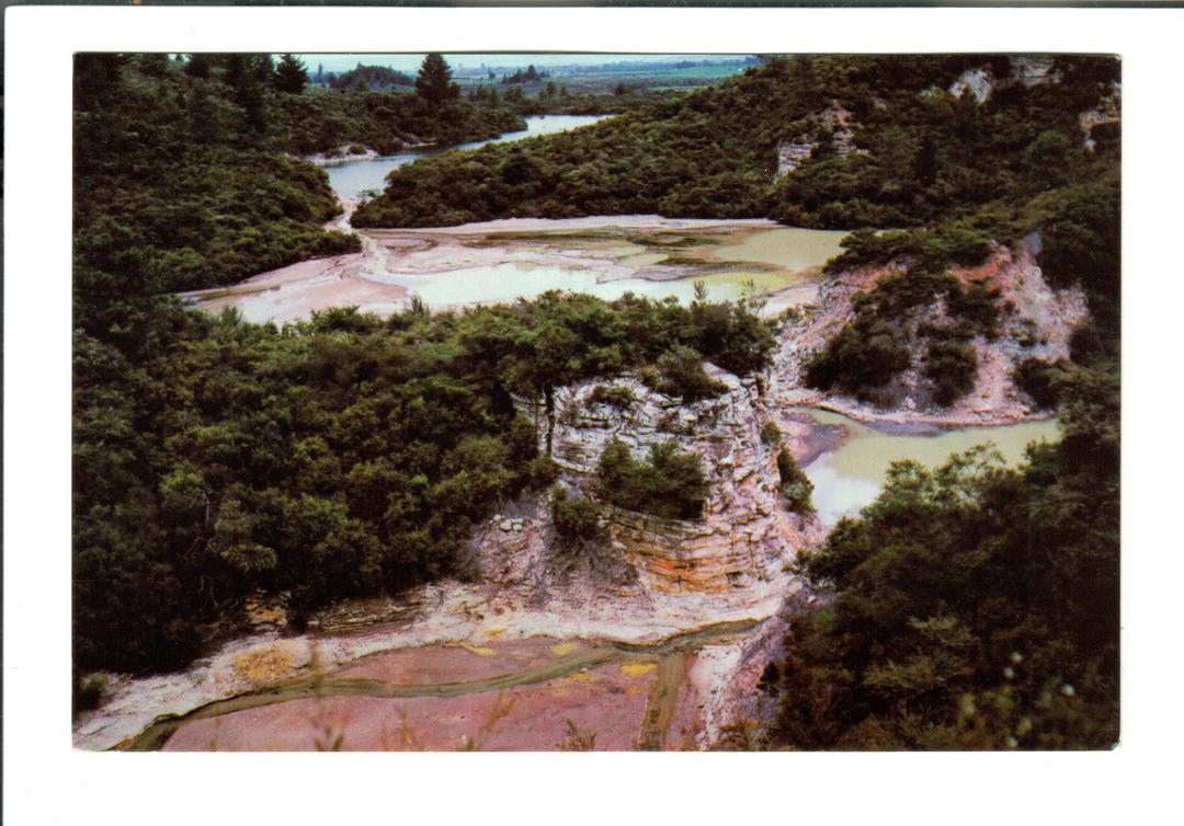 Modern Coloured Postcard of Waiotapu. - 445916 - Postcard image 0