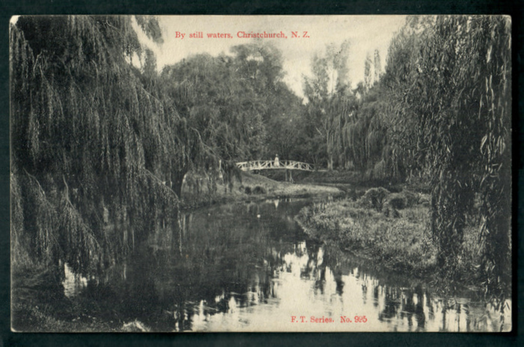 Postcard of The River Avon Christchurch. - 48466 - Postcard image 0