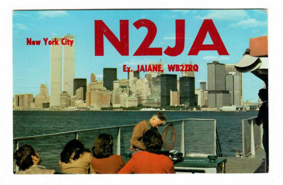 USA QSL Card.    N2JA. - 31128 - Postcard image 0