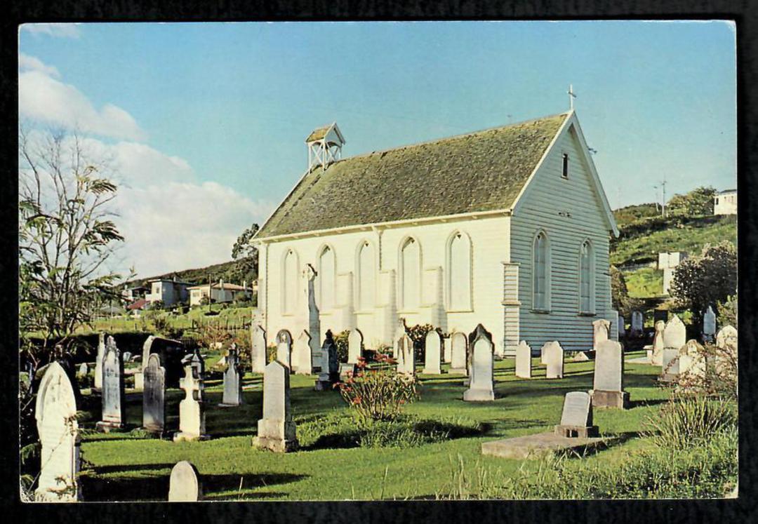 Modern Coloured Postcard by Gladys Goodall of Christ Church Russell. - 444479 - Postcard image 0