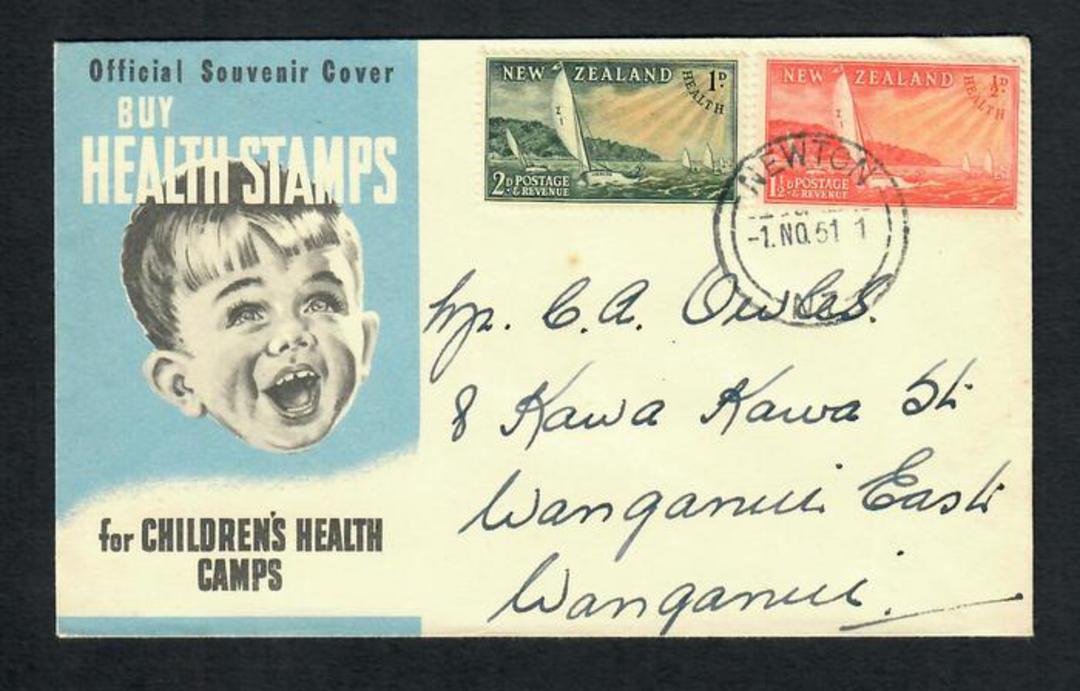NEW ZEALAND Postmark Auckland NEWTON. Two different J class cancels on cover. - 31554 - Postmark image 0