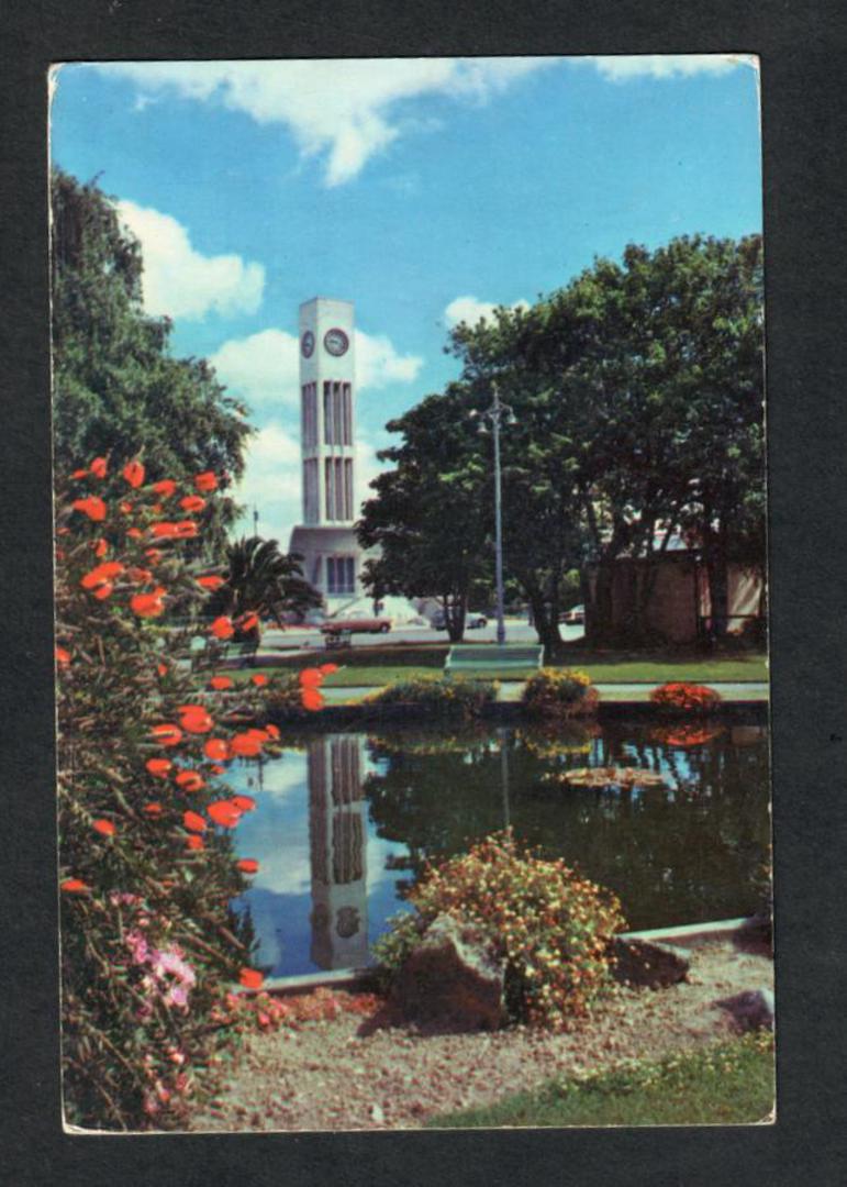 Modern Coloured Postcard by Gladys Goodall of the Hopwood Tower Palmerston North. - 444251 - Postcard image 0
