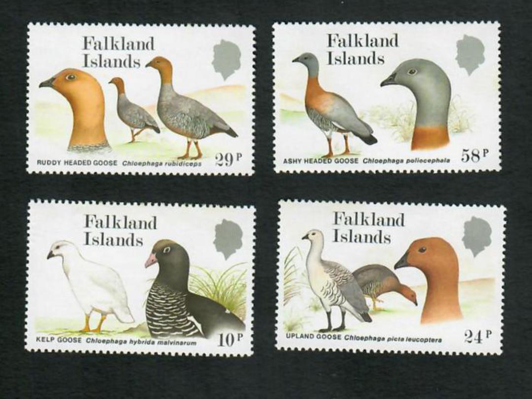 FALKLAND ISLANDS 1988 Geese. Set of 4. - 90013 - UHM image 0
