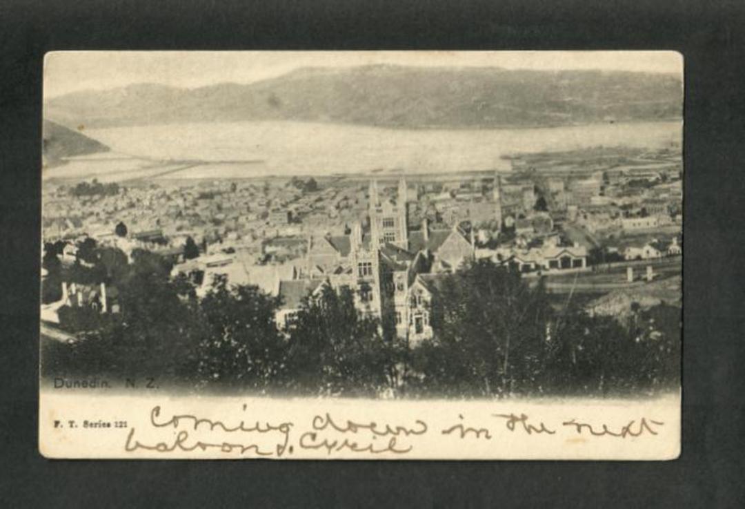 Early Undivided Postcard of Dunedin. - 49261 - Postcard image 0