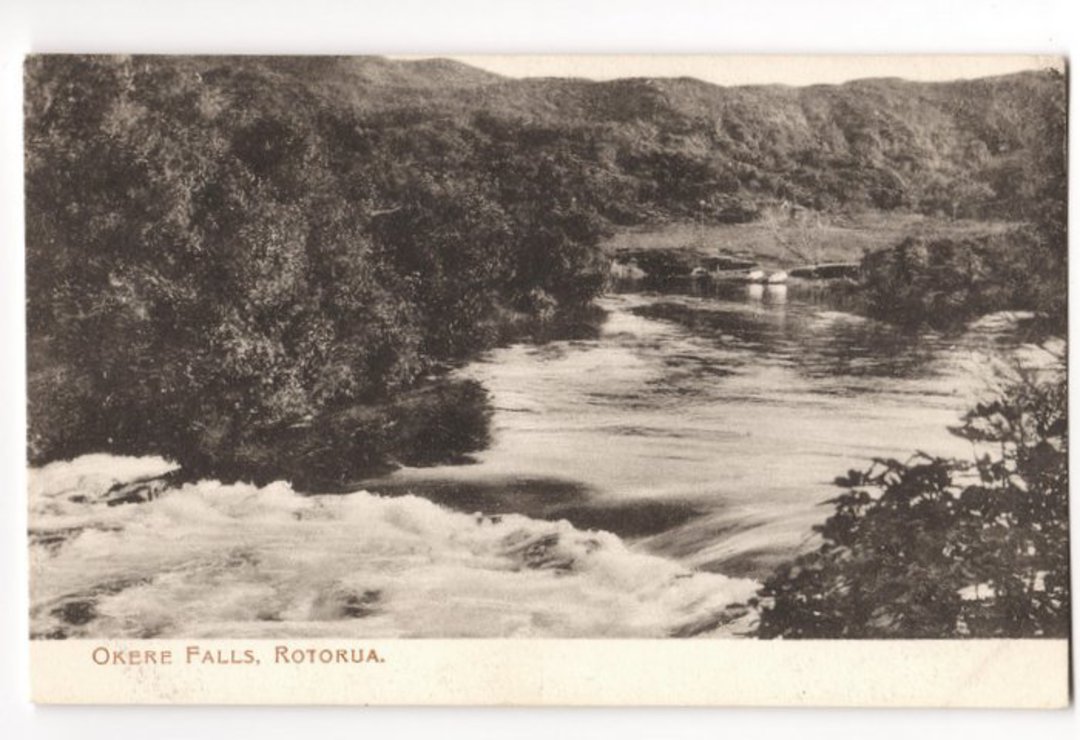 Postcard of Okere Falls Rotorua. - 246107 - Postcard image 0