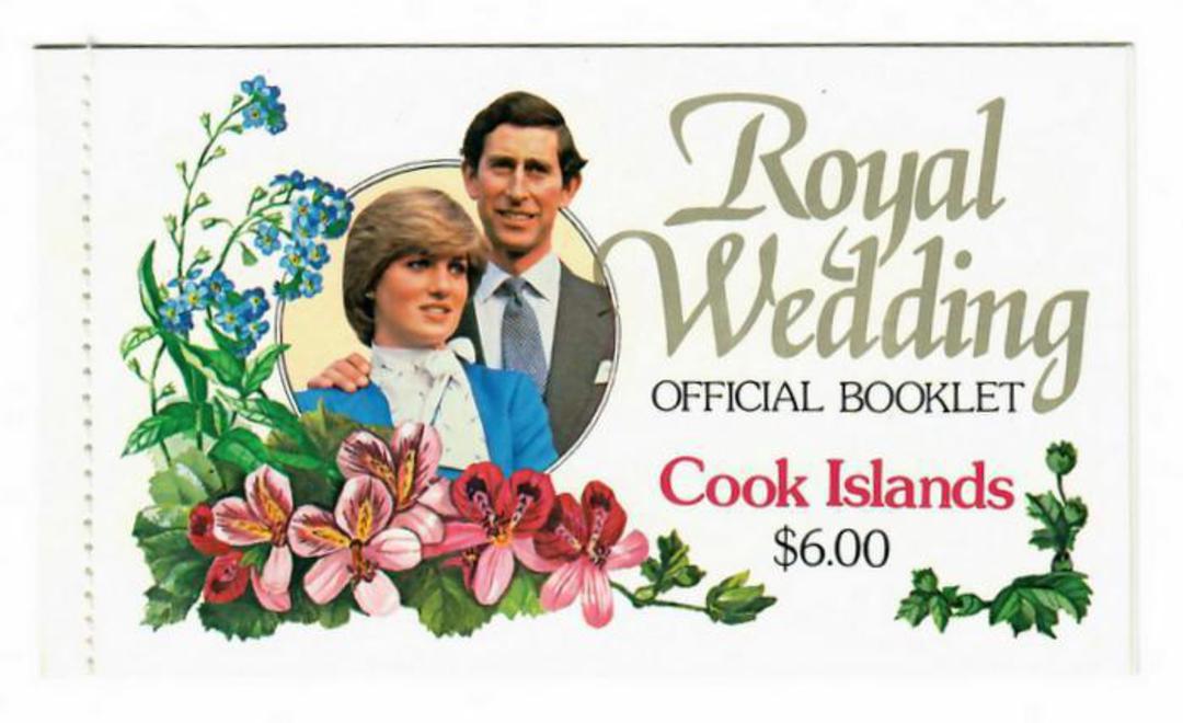 COOK ISLANDS 1982 Royal Wedding Booklet. - 30547 - Booklet image 0