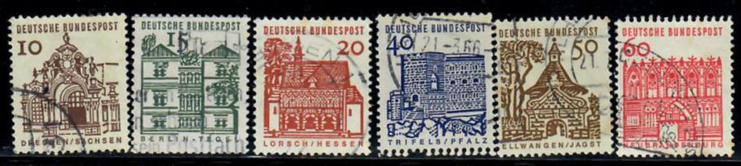GERMANY 1964 Definitives. Set of 23. - 23573 - Used image 1