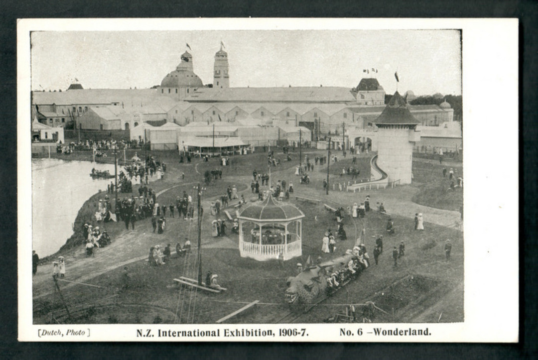 NEW ZEALAND 1906 Postcard of Christchurch Exhibition. Wonderland.  Photo by Dutch. Published by Smith and Anthony. - 48519 - Pos image 0