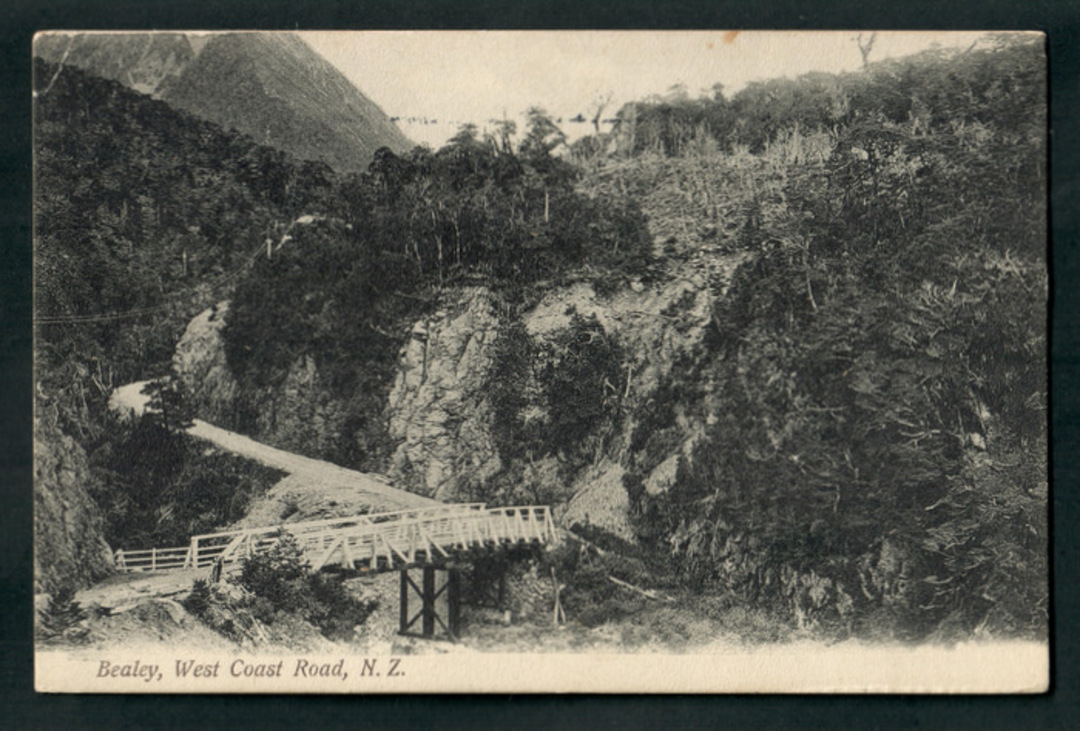 Postcard of Bealey West Coast Road. - 48823 - Postcard image 0