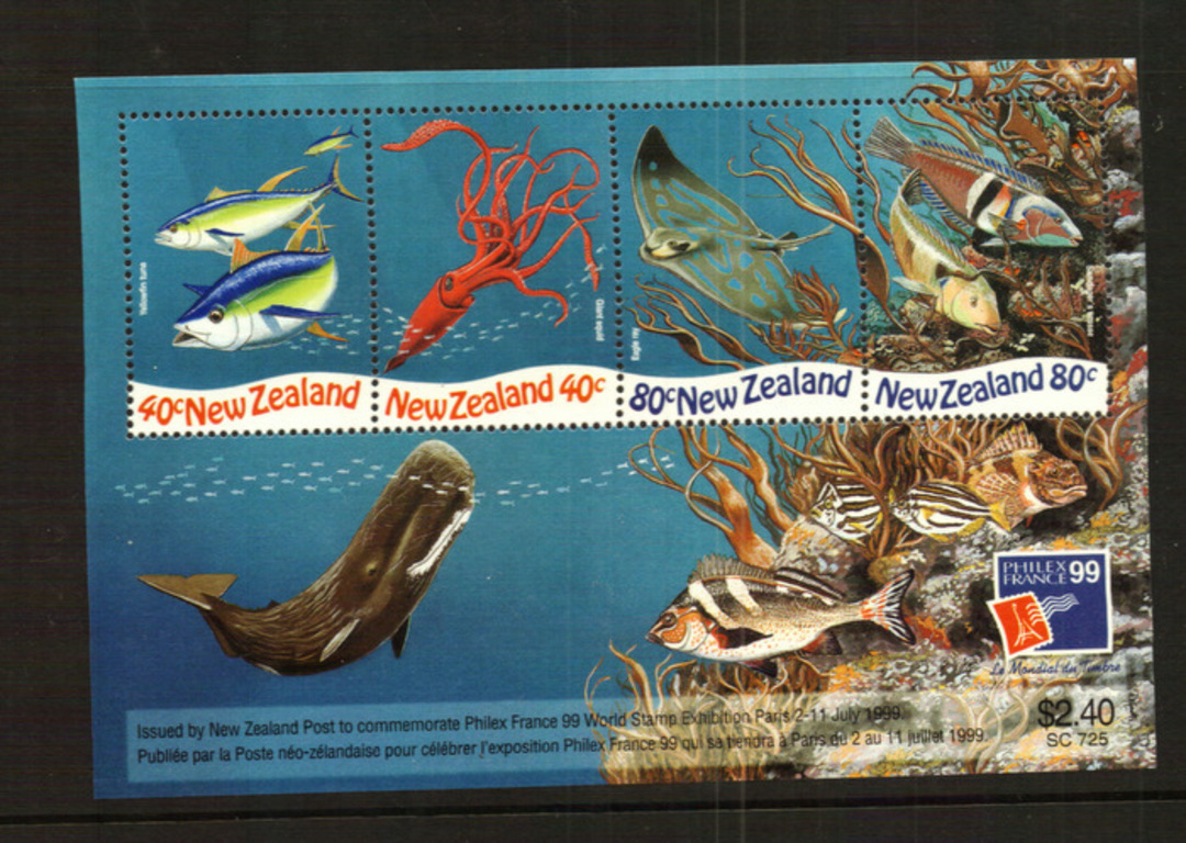 NEW ZEALAND 2002 Melbourne International Stamp Exhibition. Miniature Sheet. - 14091 - UHM image 0