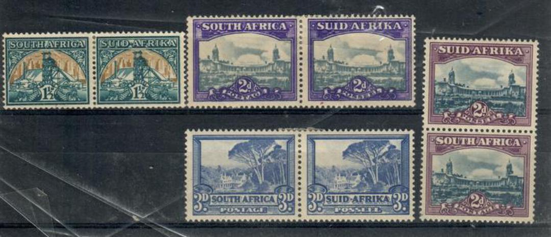 SOUTH AFRICA Selection of joined pairs. Priced to retail at $76.00 - 20419 - Mint image 0