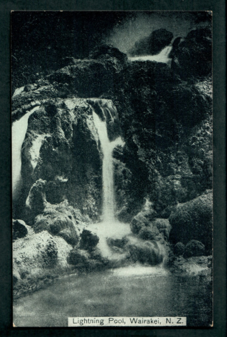 Postcard of Lightning Pool Wairakei. - 46761 - Postcard image 0