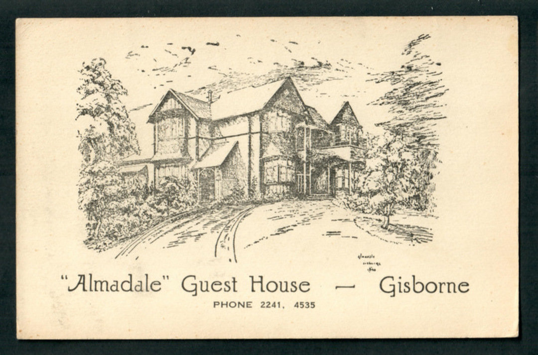 Postcard of Almadale Guest House Gisborne. - 48205 - Postcard image 0
