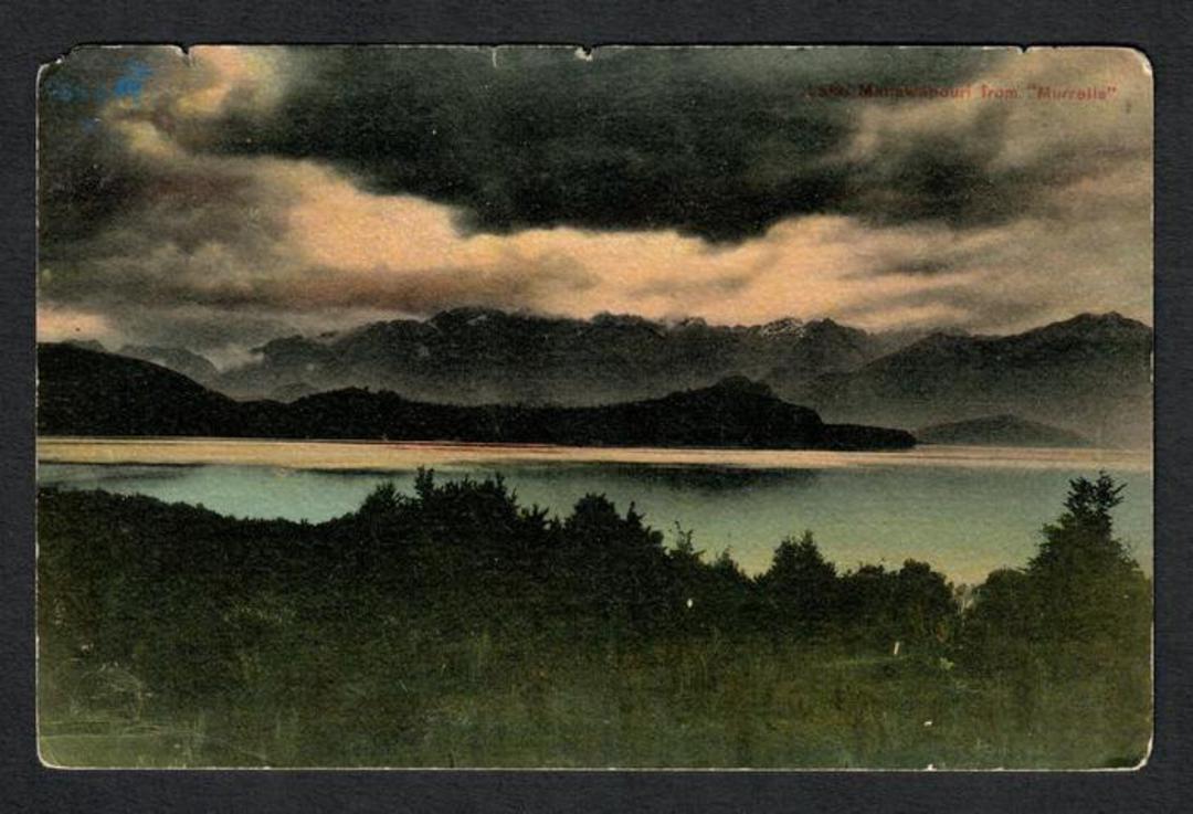 Coloured Postcard by Thos Pringle of Lake Wanaka. Minor faults. - 49081 - Postcard image 0