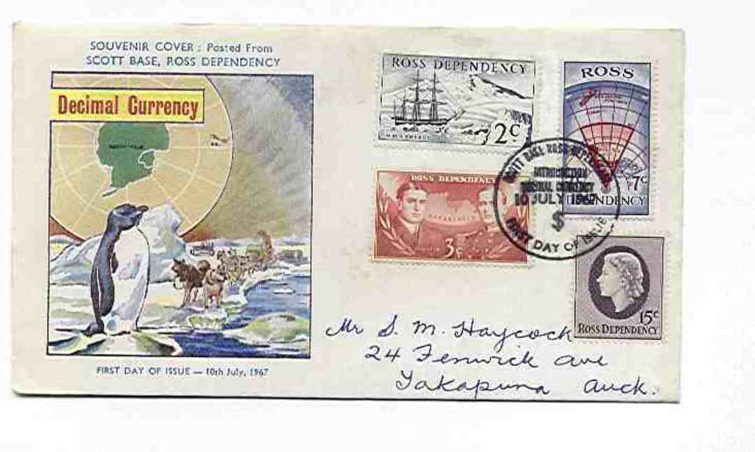 NEW ZEALAND 1935 Attractive cover. Different stamps postmarked on different dates. - 30030 - PostalHist image 0