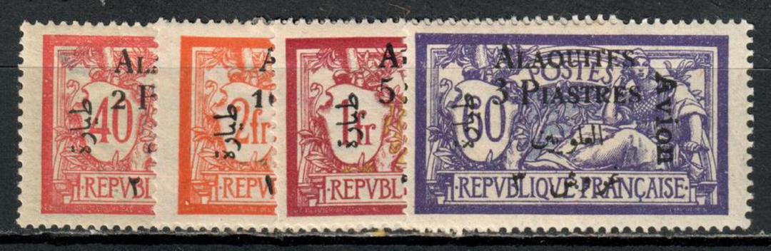 LATAKIA State of the Alouites 1925 Air. Set of 4. - 76408 - Mint image 0