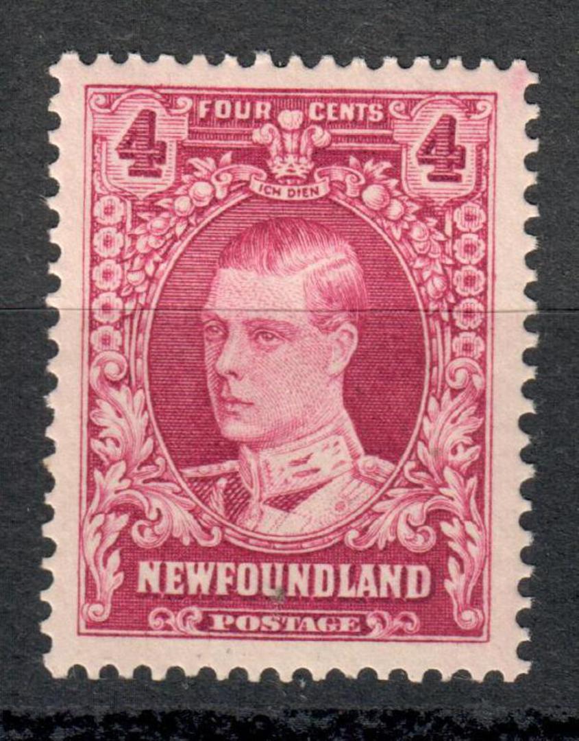 NEWFOUNDLAND 1928 Definitive 4c Rose-Purple. - 5435 - Mint image 0
