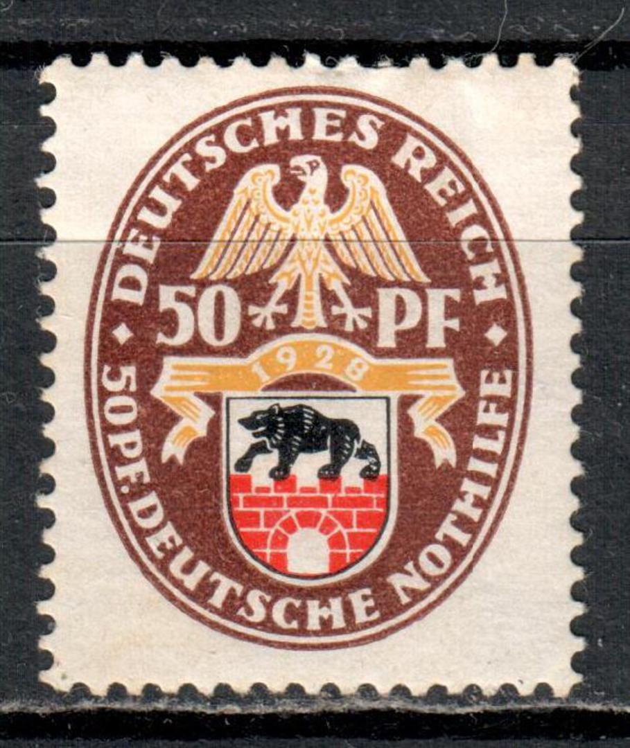 GERMANY 1928 Welfare Fund 50pf +40pf Multicoloured. - 9384 - Mint image 0