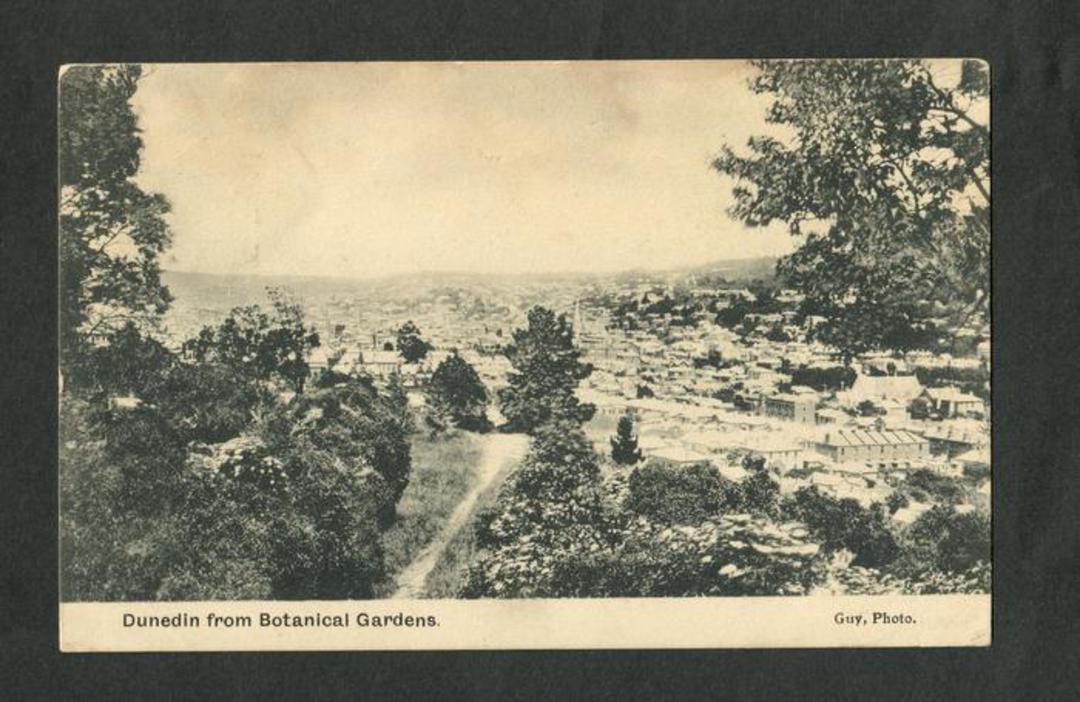 Early Undivided Postcard of Dunedin from Botannical Gardens. - 49242 - Postcard image 0