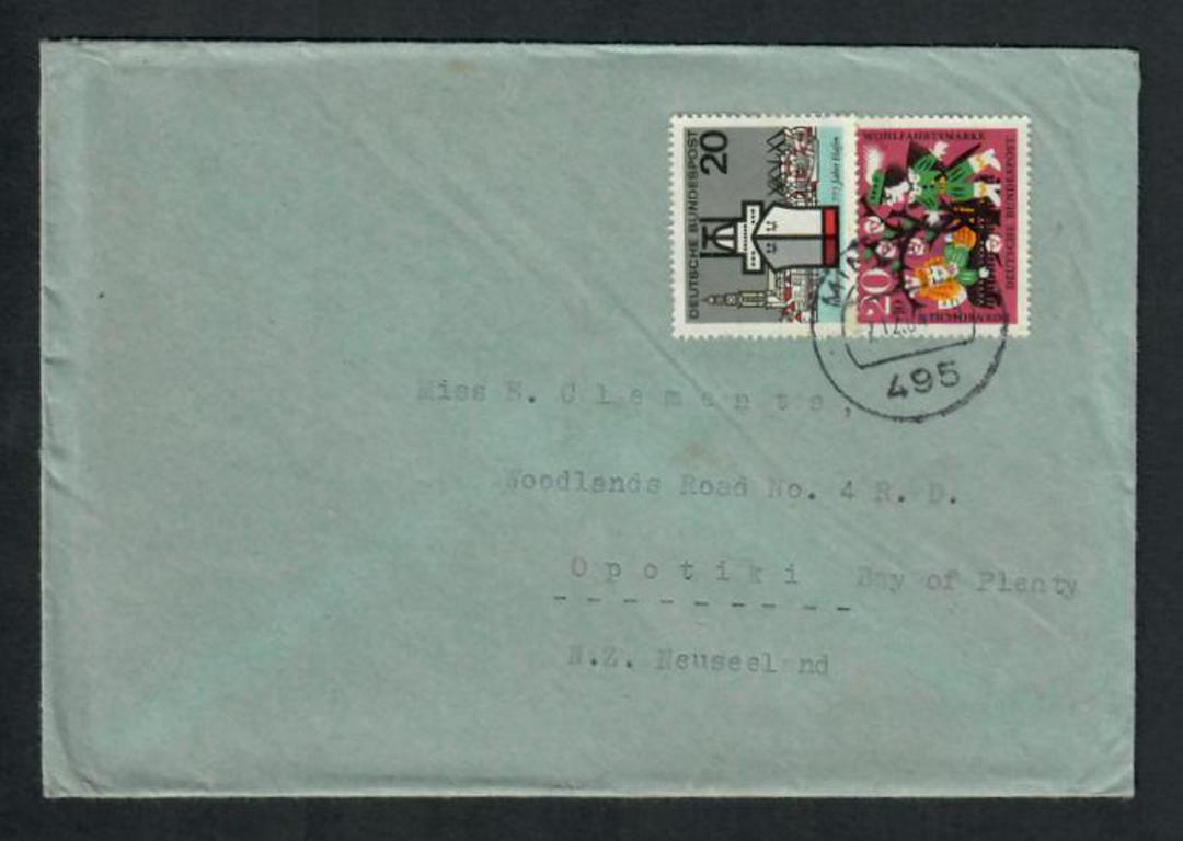WEST GERMANY 1964 Letter to New Zealand. - 31353 - PostalHist image 0