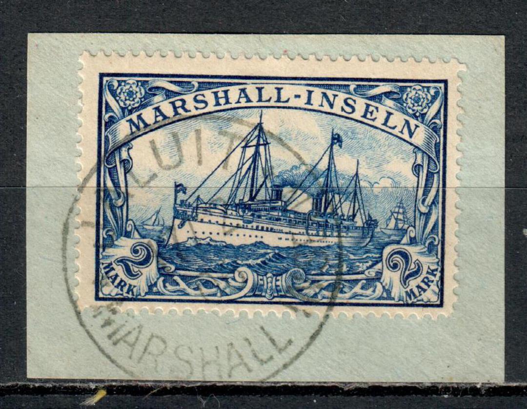 MARSHALL ISLANDS 1900 Definitive 2 mark on piece cancelled JALUIT and dated 17/2/06. - 71354 - VFU image 0