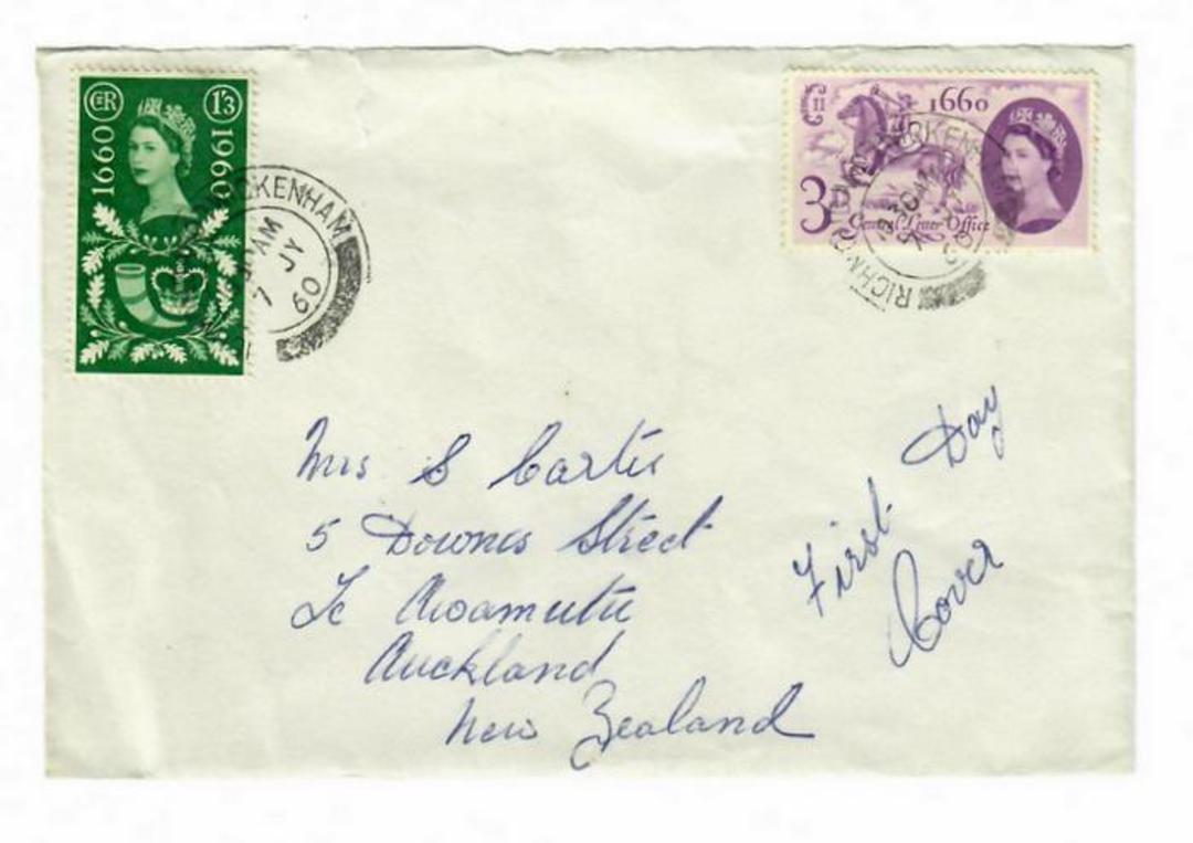 GREAT BRITAIN 1960 Tercentenary of the Establishment of the General Letter Office first day cover. - 30317 - FDC image 0