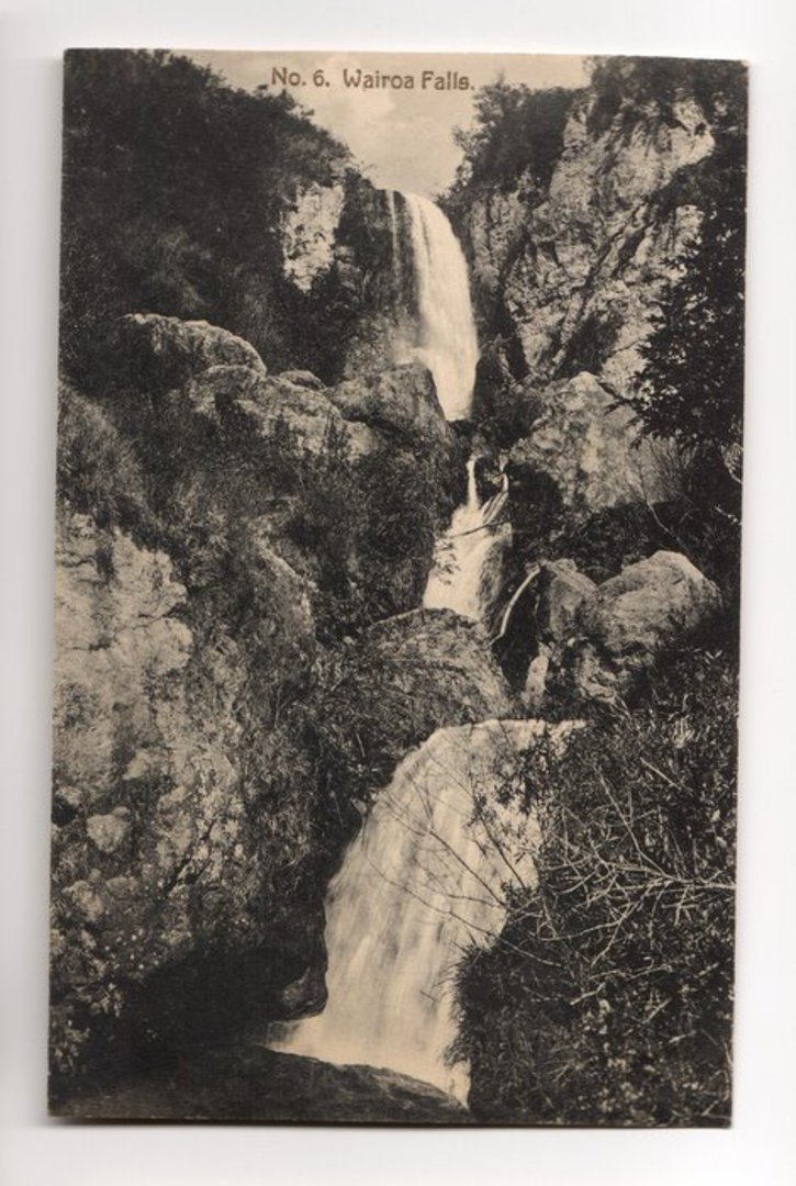 Postcard by Iles of the Wairoa Falls. - 46117 - Postcard image 0