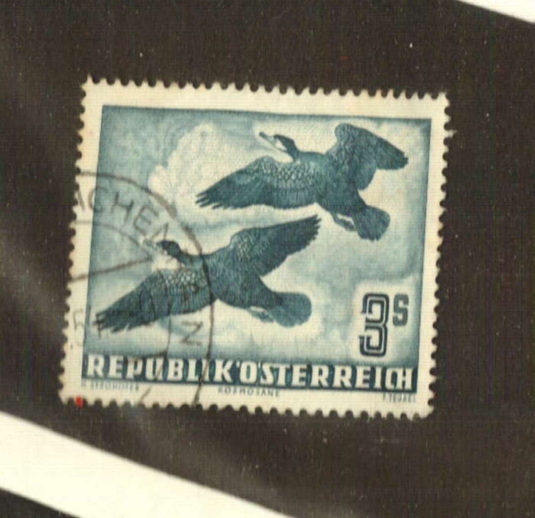 AUSTRIA 1950 Air 3s Deep Turquoise. - 75526 - VFU image 0