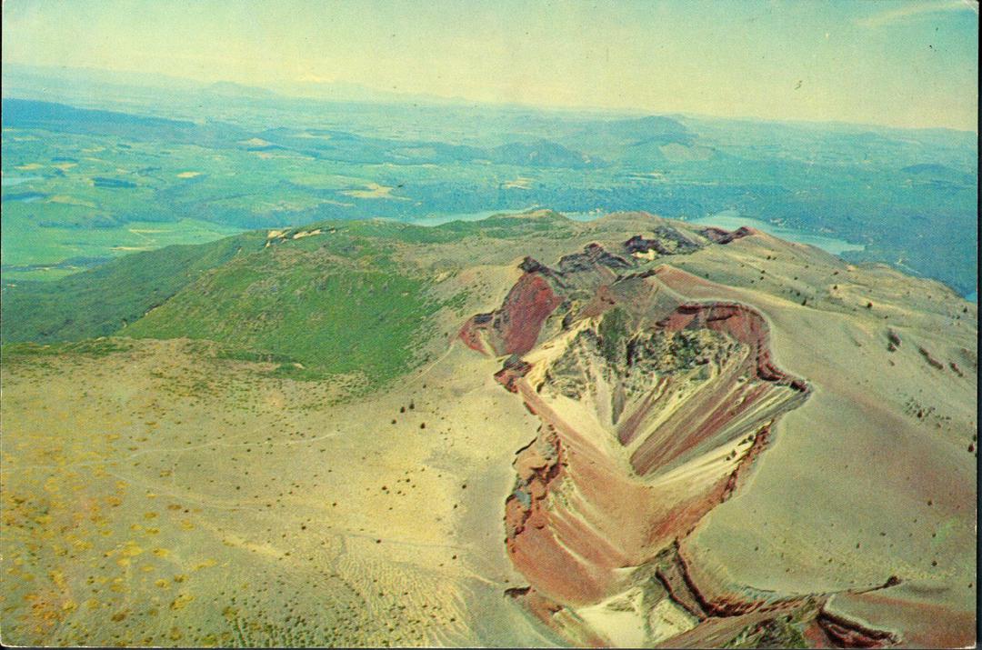 Modern Coloured Postcard of Mt Tarawera. - 445906 - Postcard image 0