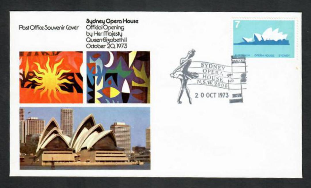 AUSTRALIA 1973 Sydney Opera House. Special Postmark. - 32269 - Postmark image 0