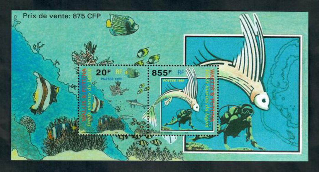 WALLIS & FUTUNA 1999 Marine Life miniature sheet. - 50049 - UHM image 0