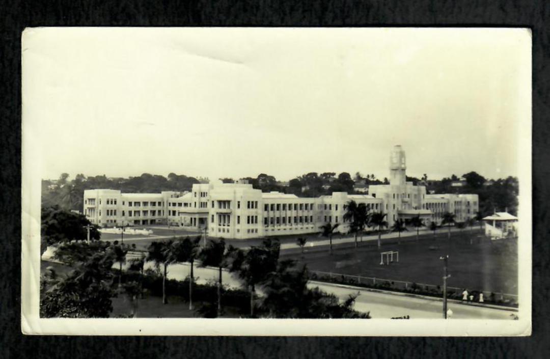 FIJI Photograph of the Parliament Buildings. Sits well with the Geo 6th Elizabeth 2nd 2d. - 243898 - Photograph image 0