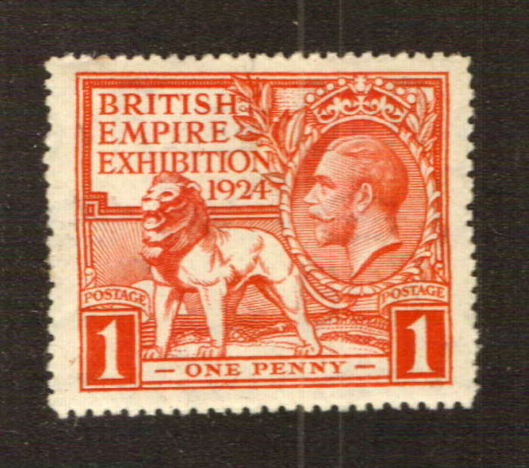 GREAT BRITAIN 1924 Exhibition 1d - 70775 - UHM image 0