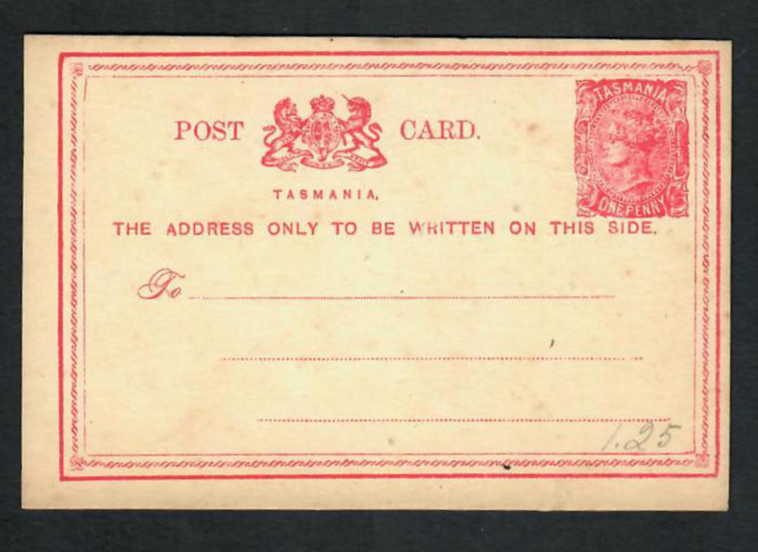 TASMANIA  Letter Card in mint condition. - 32234 - PostalHist image 0