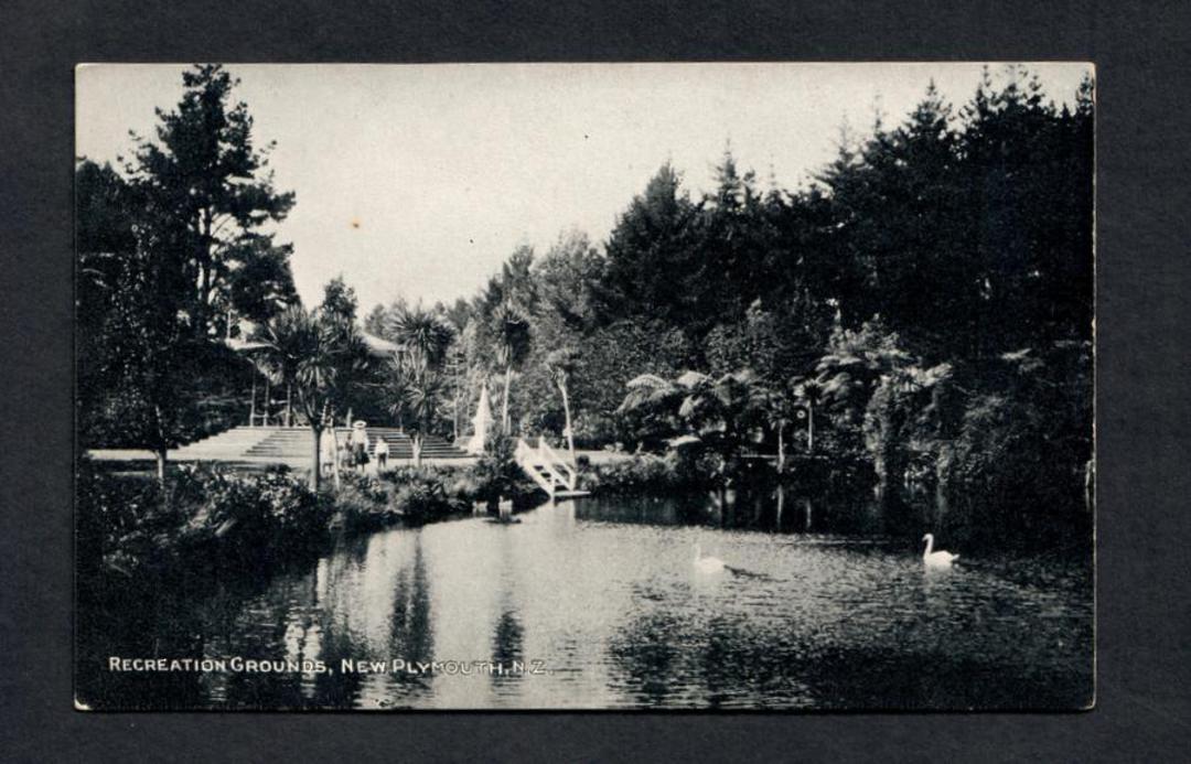 Real Photograph of Recreation Grounds New Plymouth. - 47045 - Postcard image 0