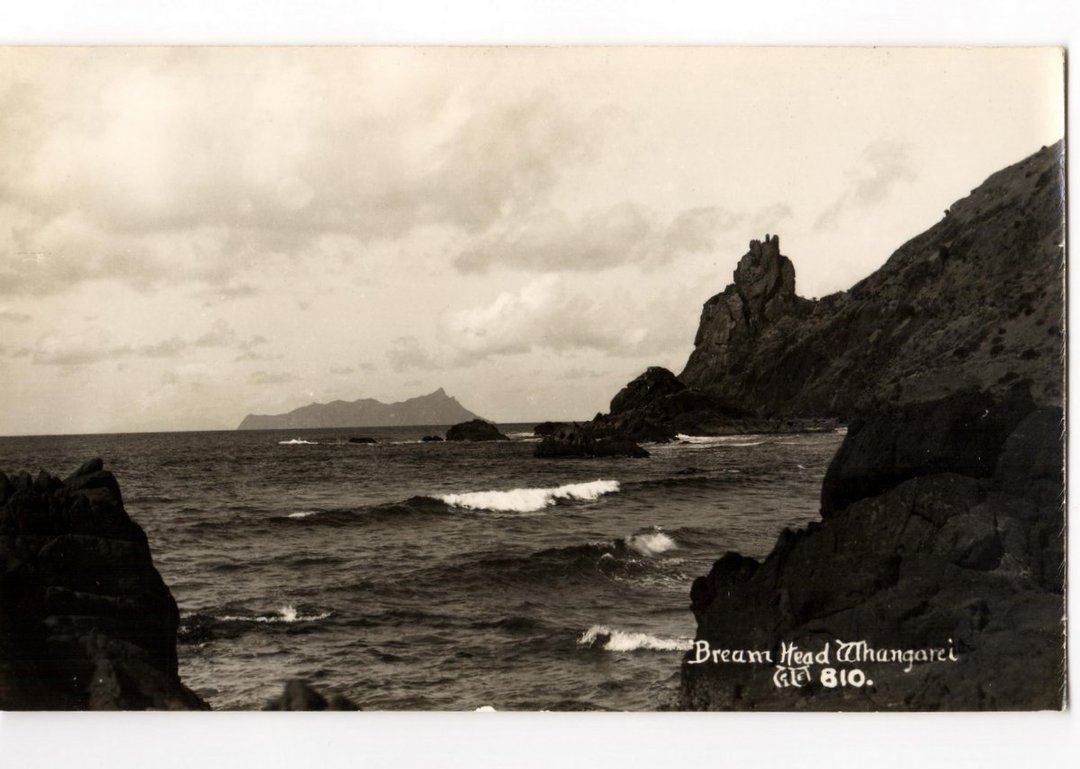 Real Photograph by T G Palmer & Son of Bream Head. - 44762 - Postcard image 0
