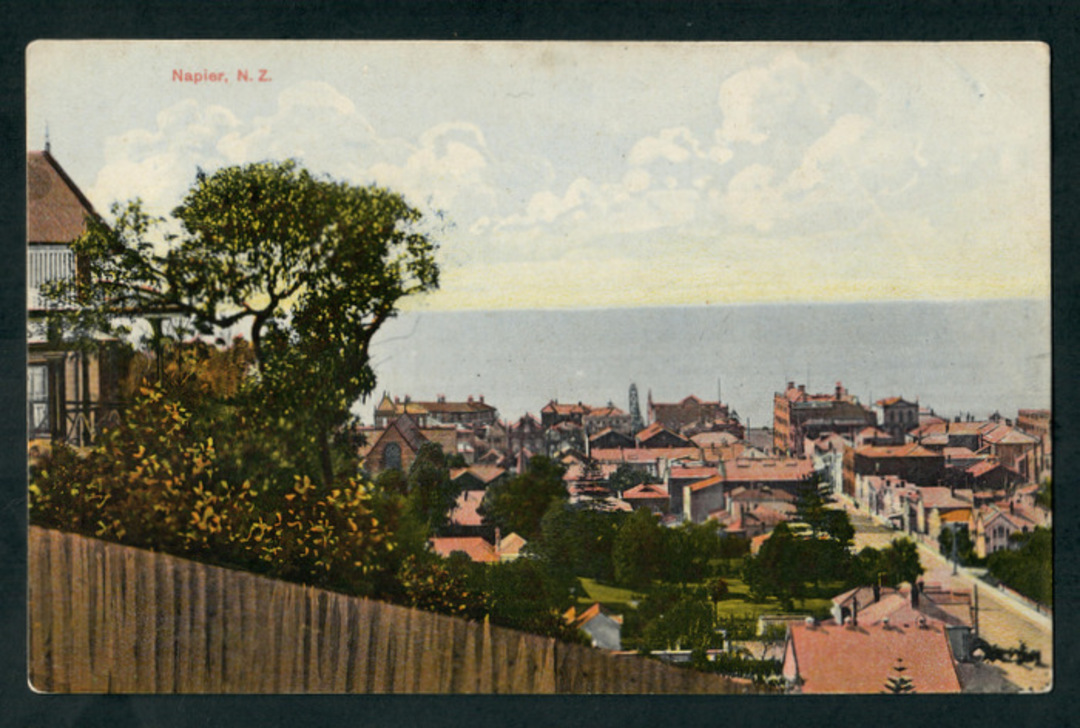 Coloured postcard Napier. Different view. - 48072 - Postcard image 0