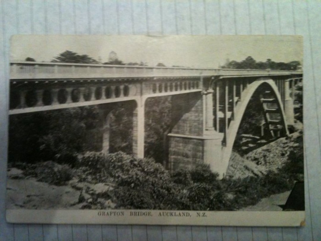 Postcard of Grafton Bridge. 1911. - 45409 - Postcard image 0
