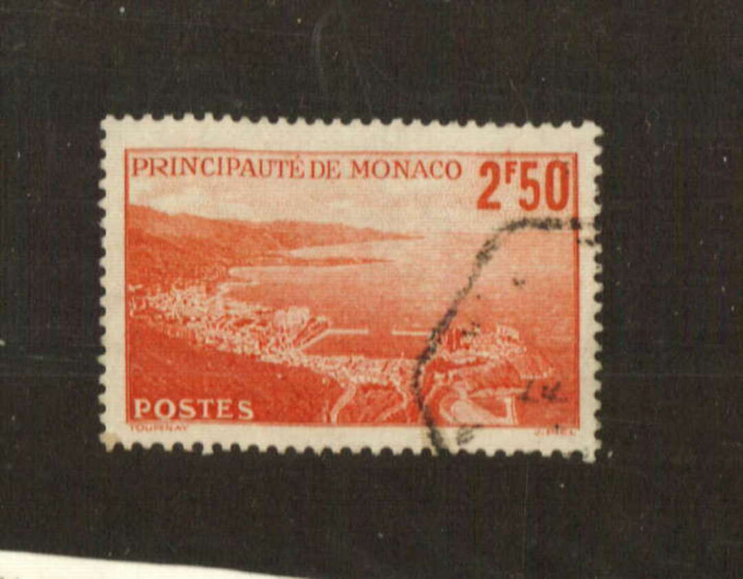 MONACO 1939 Definitive 2fr50 Scarlet. - 78921 image 0