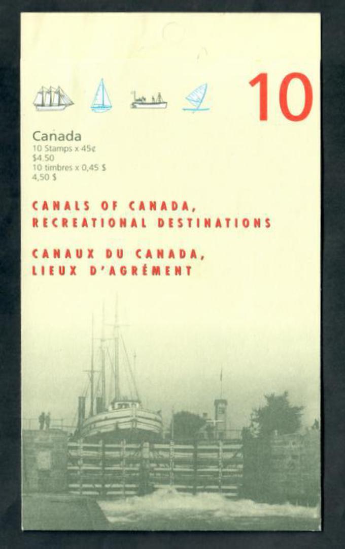 CANADA 1998 Canals Booklet of 10. - 50302 - Booklet image 0