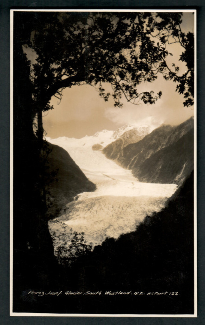 Real Photograph of Franz Josef Glacier South Westland. - 48754 - Postcard image 0