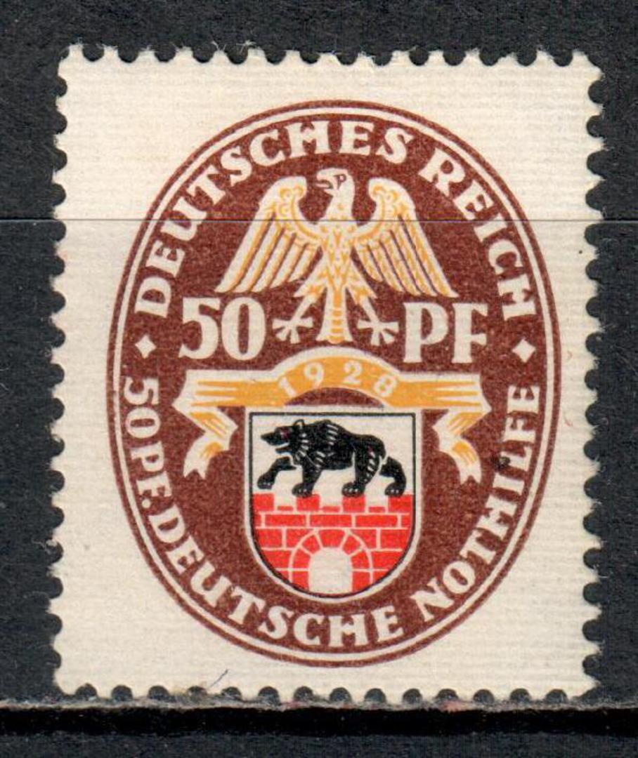 GERMANY 1928 Welfare Fund 25pf + 50pf Multicoloured. - 89001 - UHM image 0
