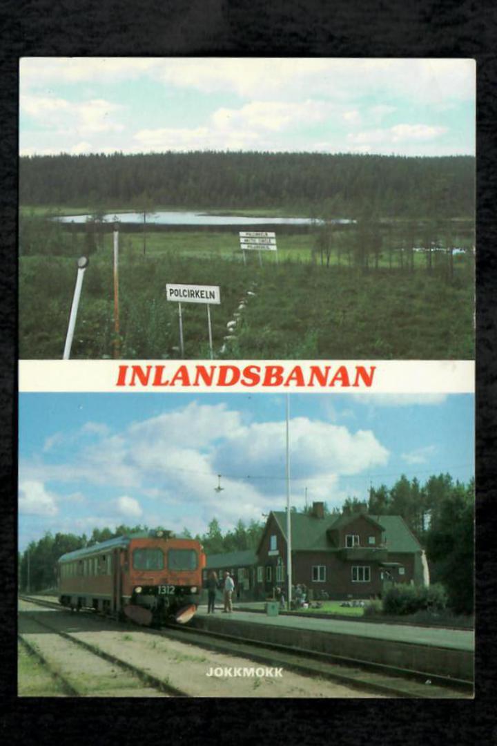 SWEDEN Modern Coloured Postcard of Inlandsbanan. - 444873 - Postcard image 0