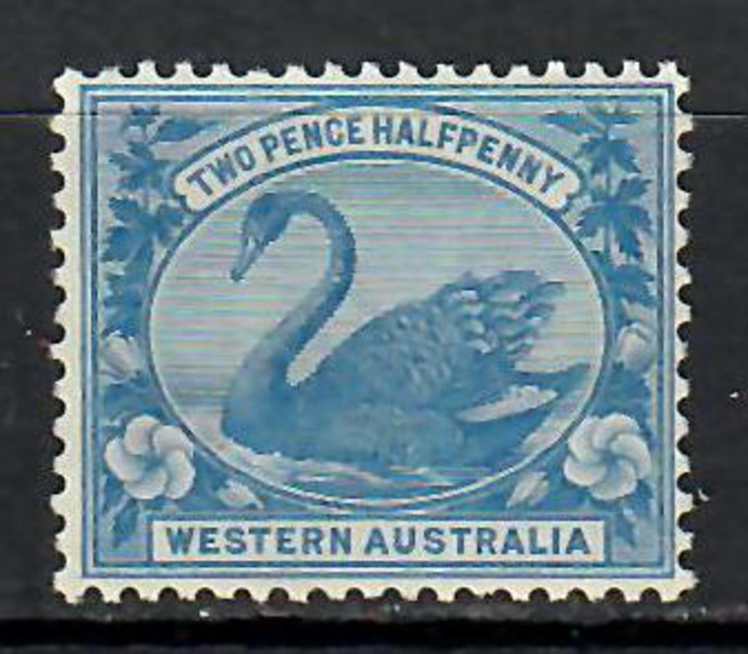 WESTERN AUSTRALIA 1898 Definitive 2½d Blue. Watermark W Crown A. - 70814 - Mint image 0