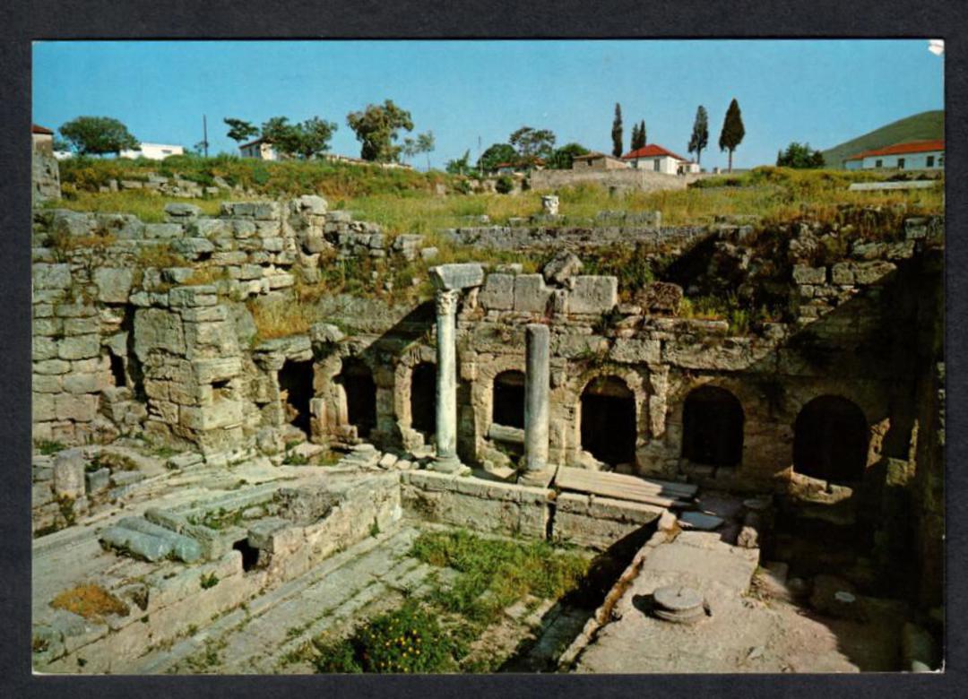 TURKEY Modern Coloured Postcard of Pirene Fountain Ancient Corinth. - 444686 - Postcard image 0