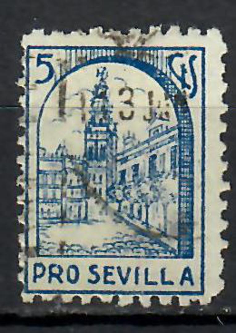 SPAIN Pro Sevilla 5 cents Blue. - 71013 - FU image 0