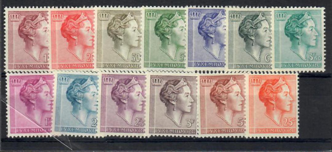 LUXEMBOURG 1960 Definitives. Set of.13. - 26230 - LHM image 0