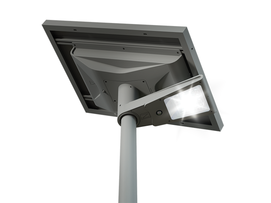 LEDSOLAR-COMBI kits | 20W Solar Streetlight With or Without Pole image 0