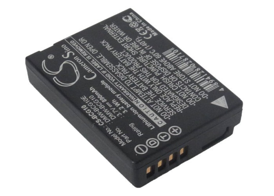 PANASONIC DMW-BCG10 LEICA BP-DC7 Compatible Battery image 0